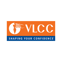 VLCC logo along with there tagline shaping your confidence